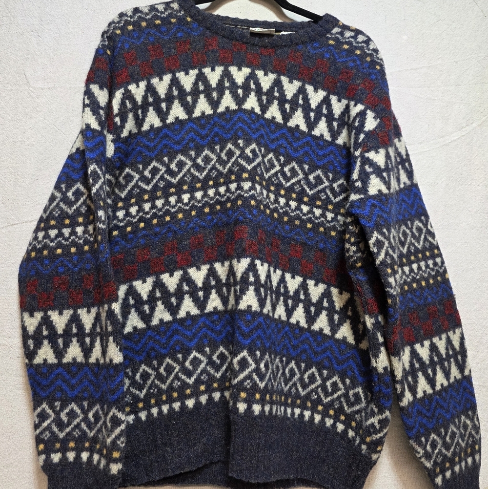 Vintage Giorgio di Firenze argyle sweater